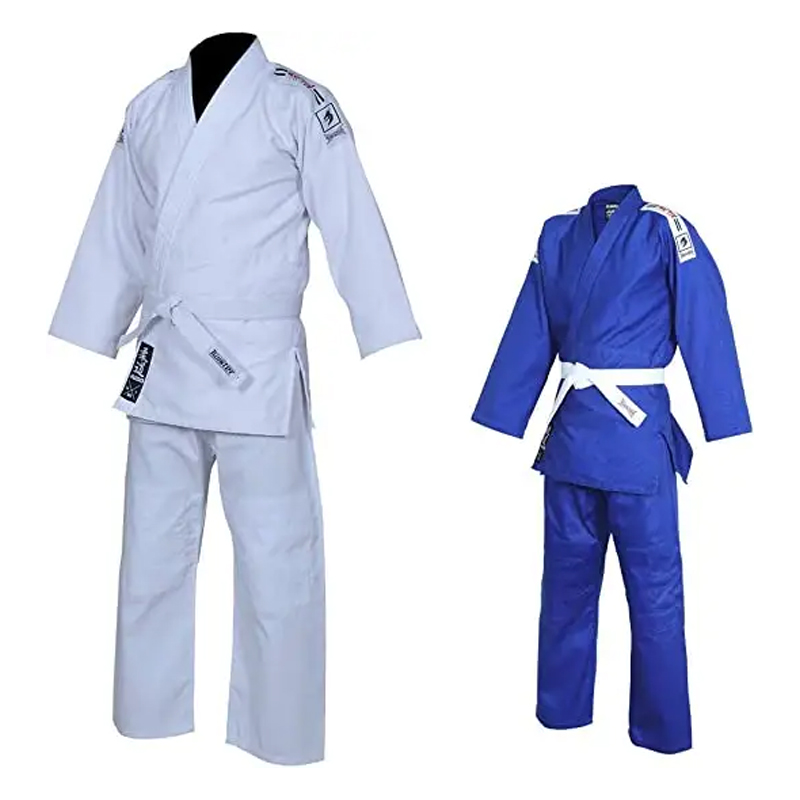 Nhà cung cấp Trung Quốc Đồng phục cao cấp Bán buôn BJJ Kimono Bjj Gi Jiu Jitsu GI Blue Judo Gi,