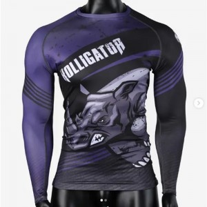 Bán buôn trực tiếpnhiều kiểu đồ bơi Fleece Jiu Jitsu Rash Guard